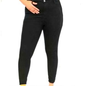 Forever 21+ Skinny Ankle Jeans Women 14 Dark Wash Blue